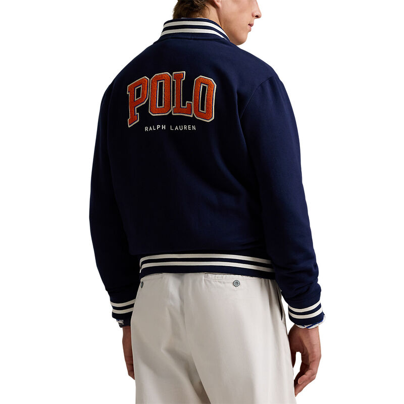 Polo Ralph Lauren The Rl Fleece Baseball Jacket image number 1